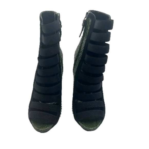 Gucci Python Snakeskin S/S 2014 Runway Booties SZ 36.5 - Picture 3 of 10